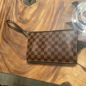 Damier Ebene checked coated canvas